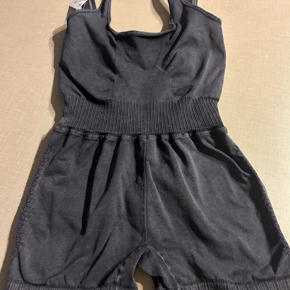 Kids Black Romper